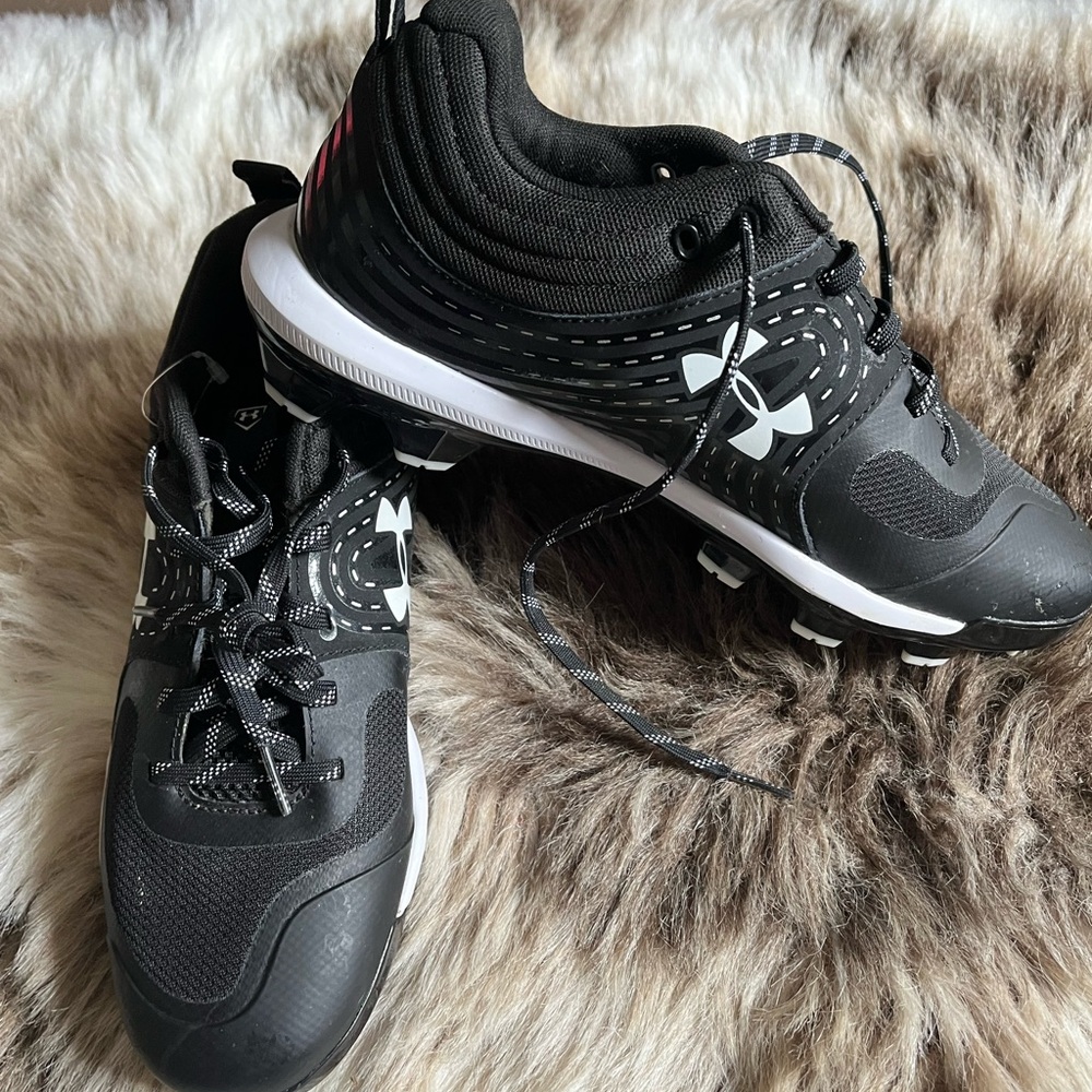 Baseball cleats Under Armour Women's Black Athletic Shoes